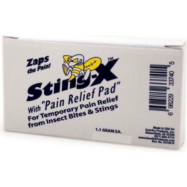 Sting & Bite Relief Wipes